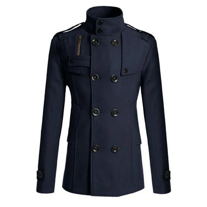 William Stone Double-Breasted Coat