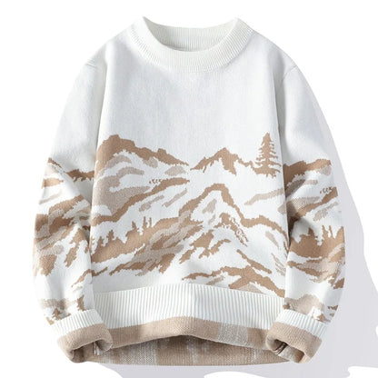 Jack Harrington Landscape Wool Sweater
