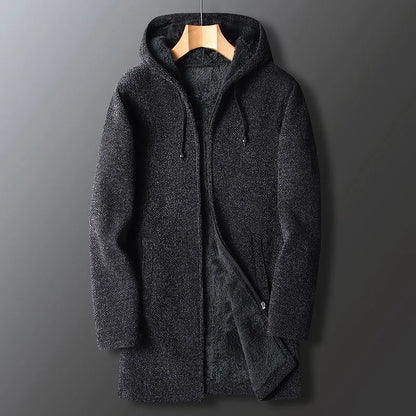 Dan Wellington Fleece Hooded Coat