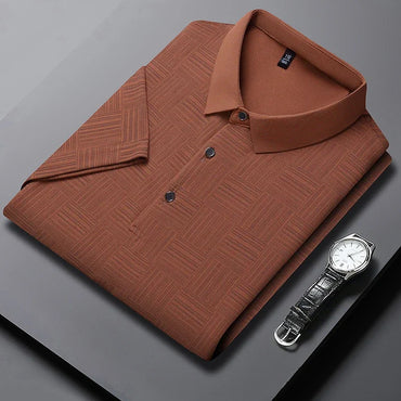 Lorenzo Don Textured Polo Shirt