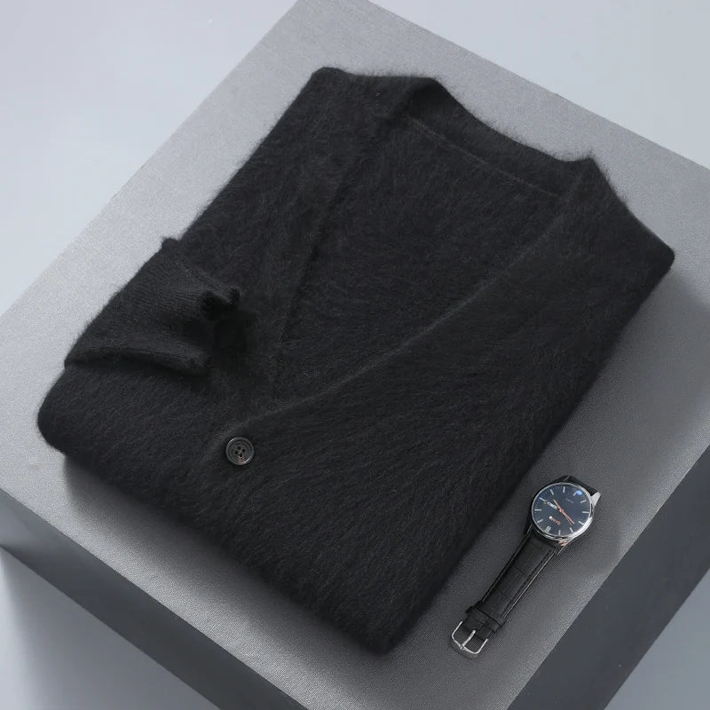 Montreal Brushed Wool Cardigan