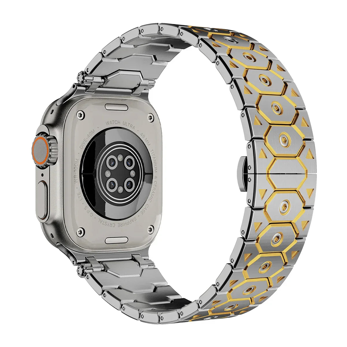 CLAIRS TITANIUM APPLE WATCH BAND