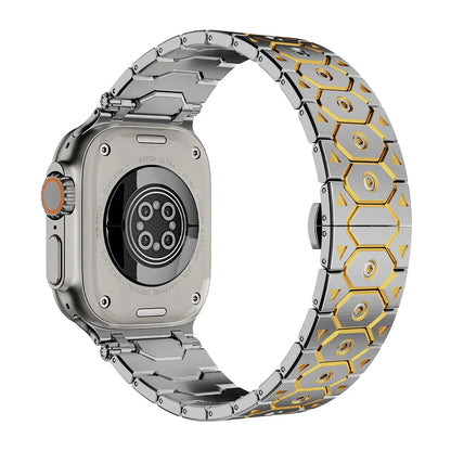 CLAIRS TITANIUM APPLE WATCH BAND