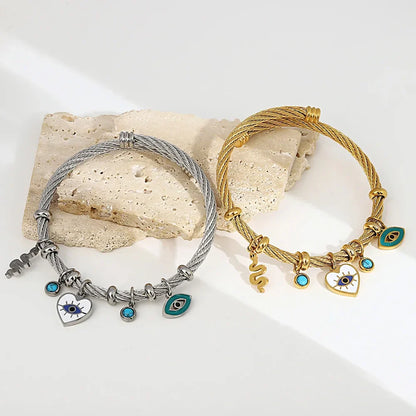 Evil Eye Charm Bracelet