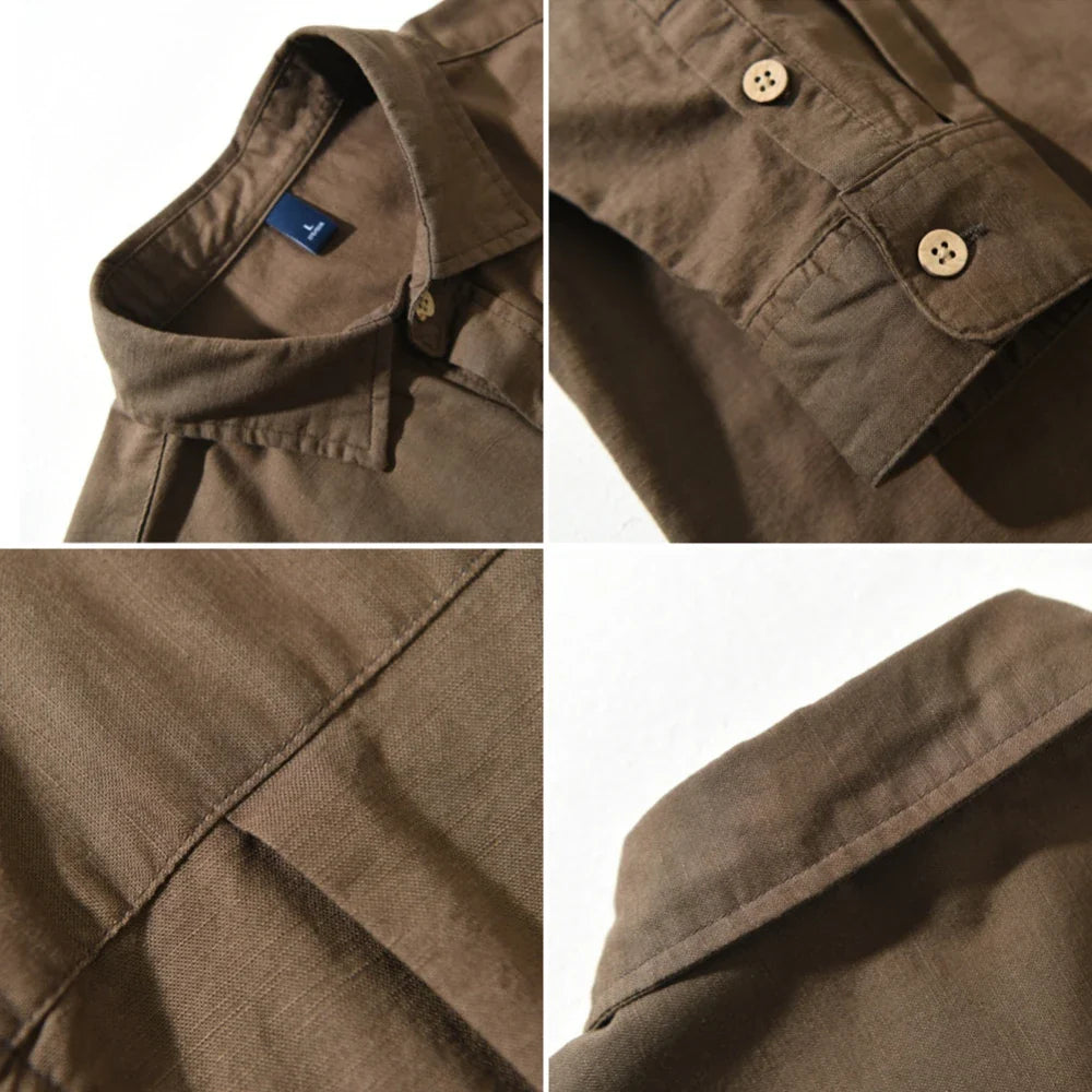 Caleb Morgan Cotton Overshirt