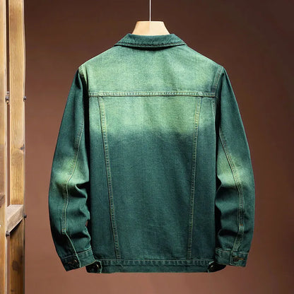 Emerald Stonewash Denim Jacket