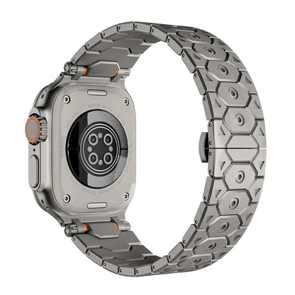 CLAIRS TITANIUM APPLE WATCH BAND