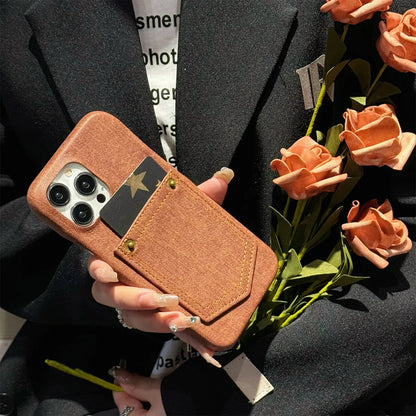 Luxe Denim Phone Case