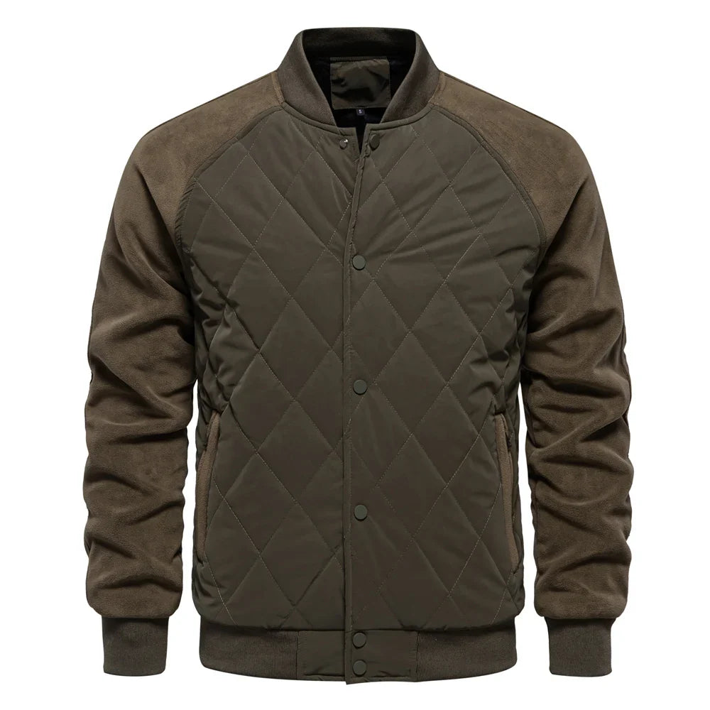 Ethan Cole Fleece Bomber Jacket