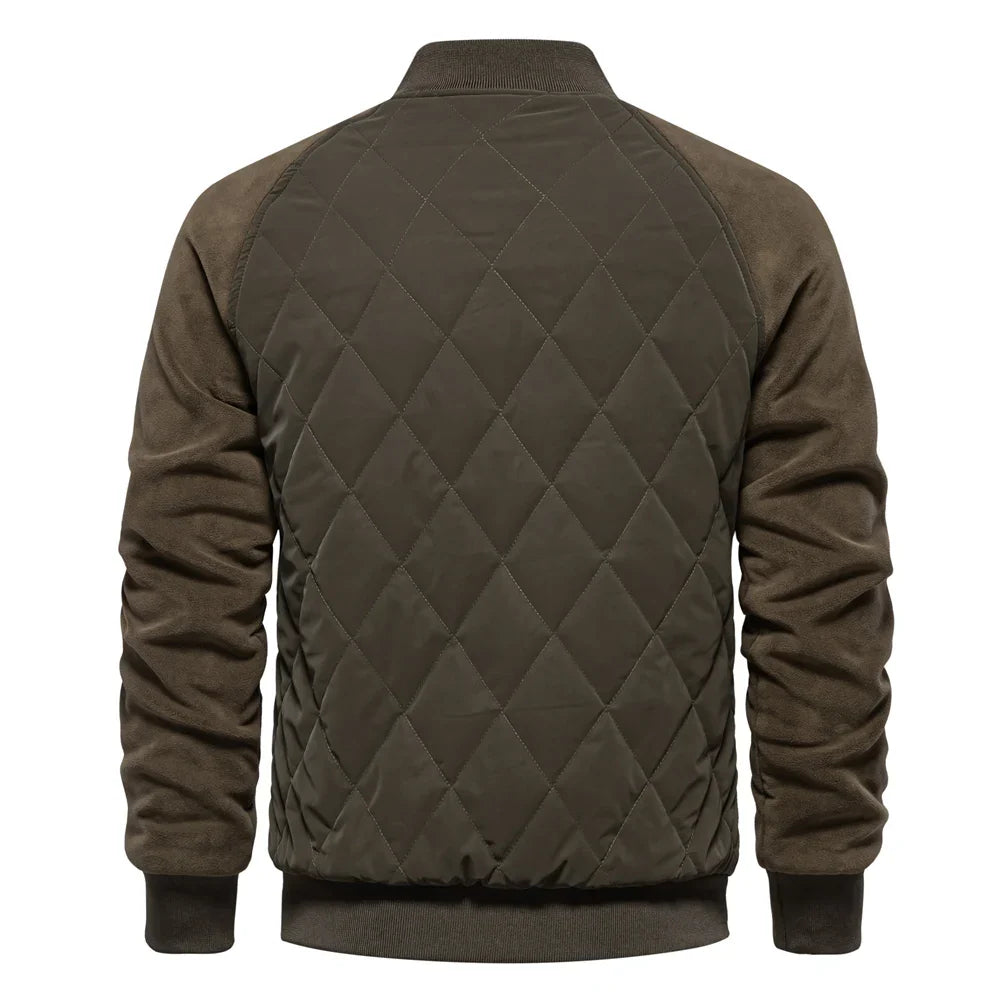 Ethan Cole Fleece Bomber Jacket
