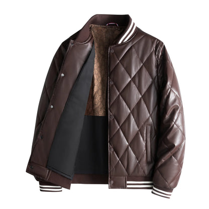 Montreal Quilted Leather Jacket