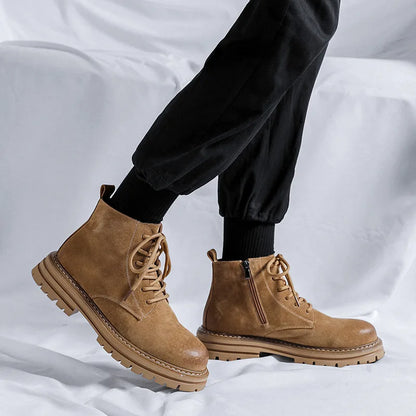 Jack Harrington Leather Ankle Boots