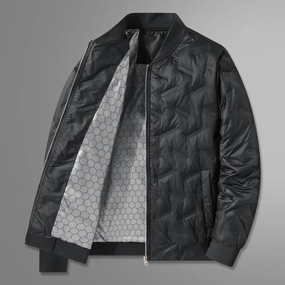 Massimo Quilted Bomber Jacket