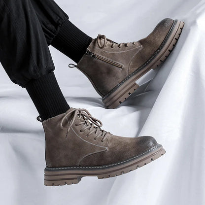 Jack Harrington Leather Ankle Boots