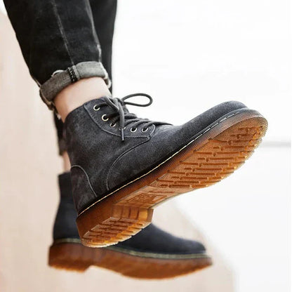 Montreal Suede Leather Boots