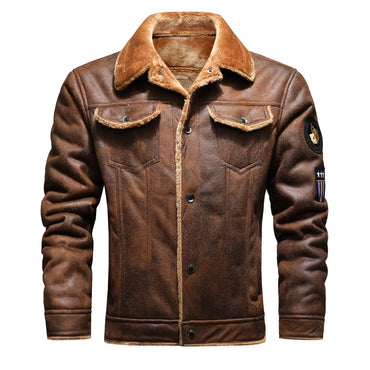 Heritage Shearling Leather Jacket
