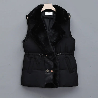 Sophie Bell Plush Winter Vest