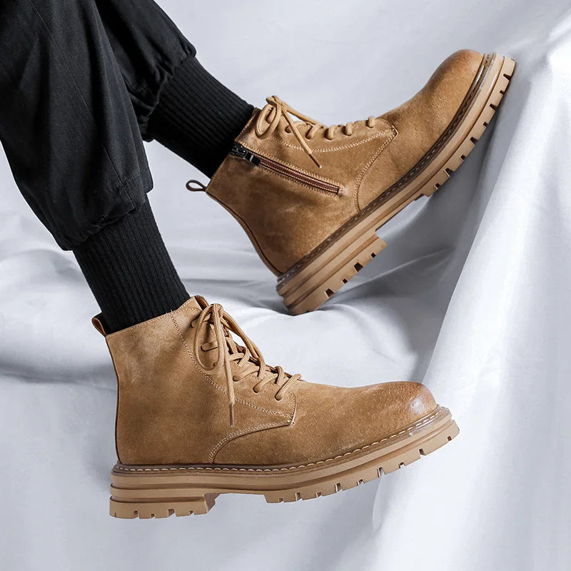 Jack Harrington Leather Ankle Boots
