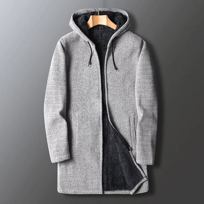 Dan Wellington Fleece Hooded Coat