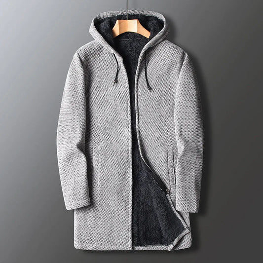 Dan Wellington Fleece Hooded Coat