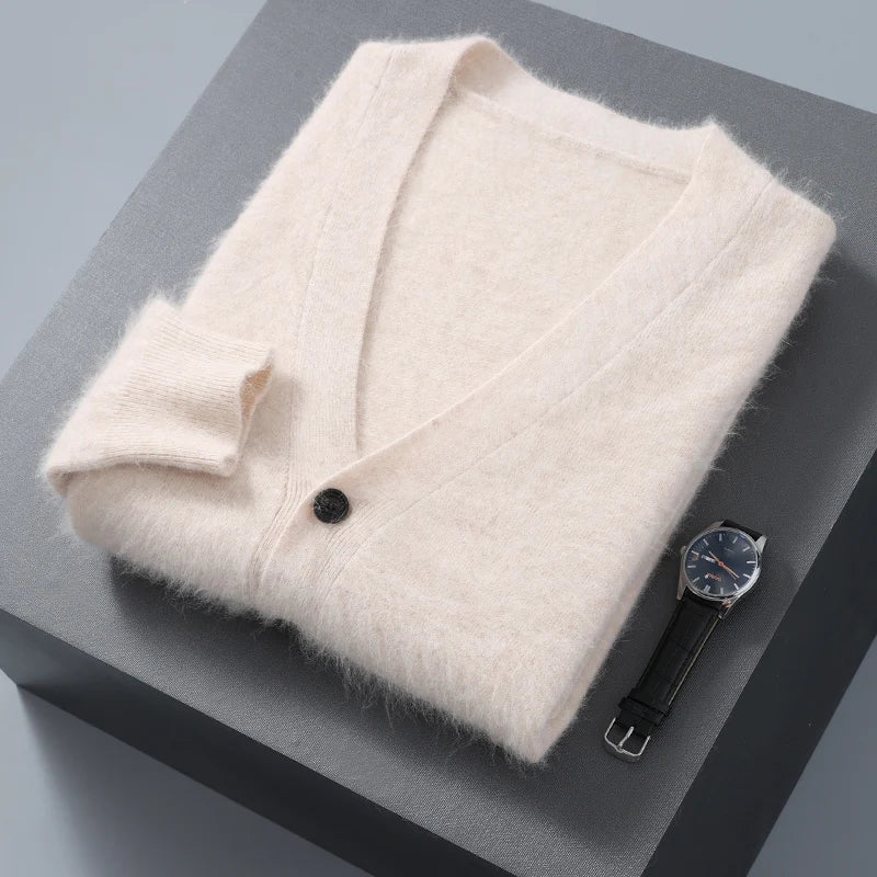 Montreal Brushed Wool Cardigan