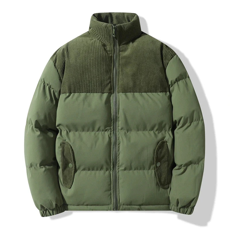 Caleb Morgan Corduroy Puffer Jacket