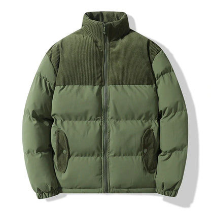 Caleb Morgan Corduroy Puffer Jacket