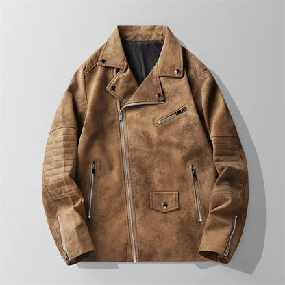 Dave Harrington Leather Moto Jacket