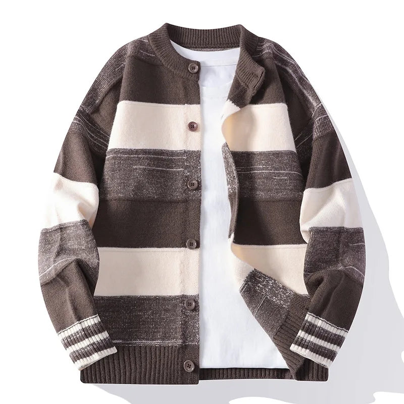 Haven Stripe Knit Cardigan