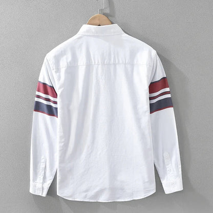 Logan Pierce Striped Cotton Shirt