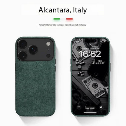 Milano Alcantara Case – iPhone 17 Series