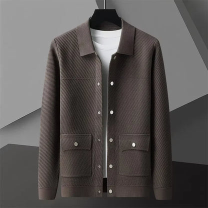 Graham Wells Textured Knit Cardigan