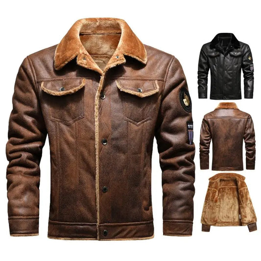 Heritage Shearling Leather Jacket