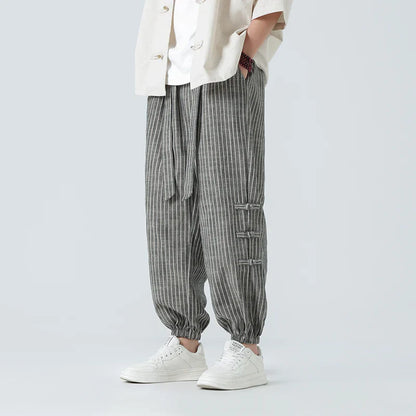 Killua Striped Sweatpants