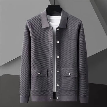 Graham Wells Textured Knit Cardigan