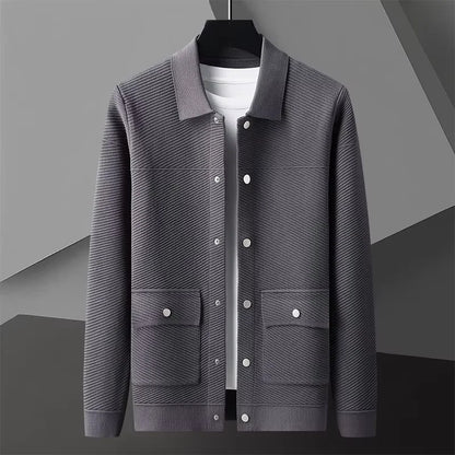Graham Wells Textured Knit Cardigan