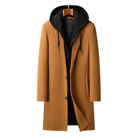 Grant Harrington Hooded Wool Coat