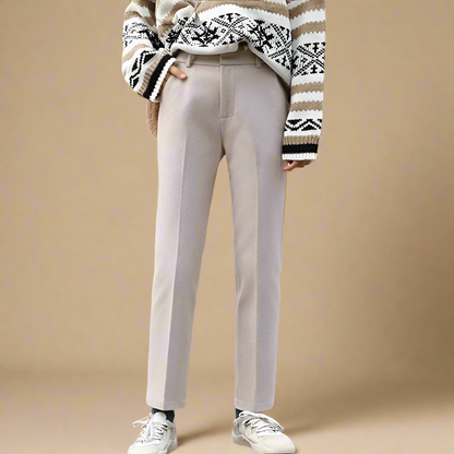 Clara Woods Herringbone Trousers