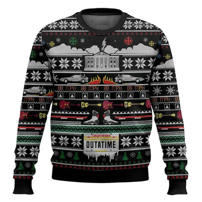 Retro Back To The Future Sweater