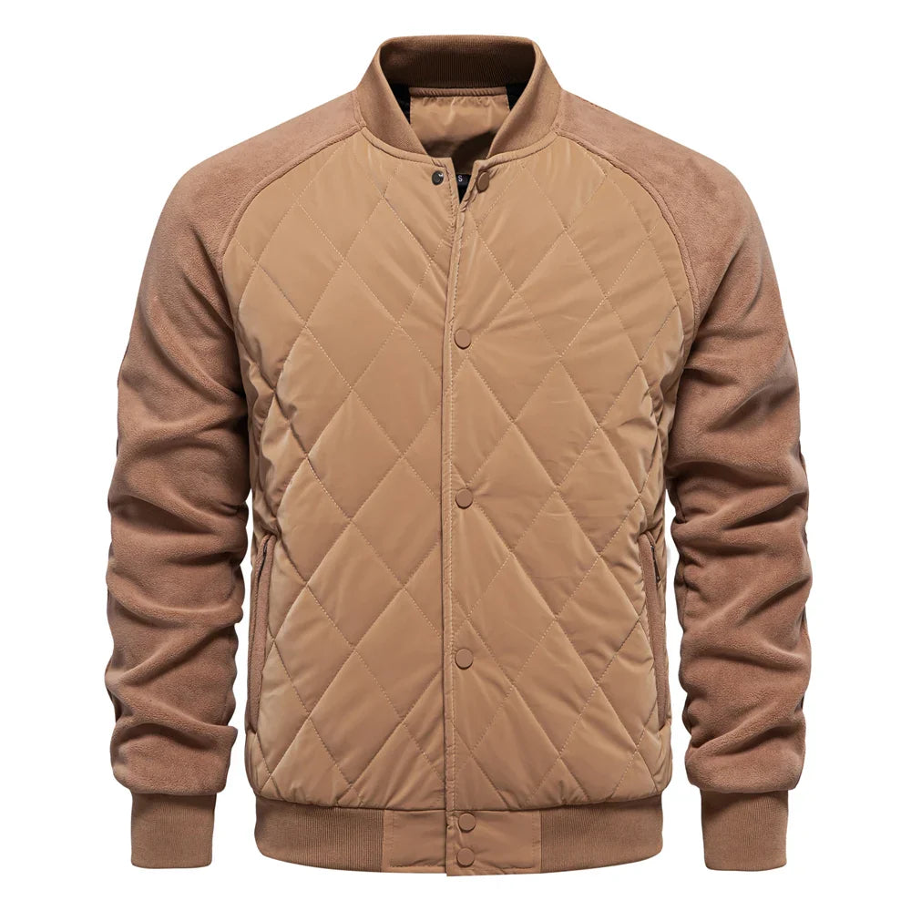 Ethan Cole Fleece Bomber Jacket