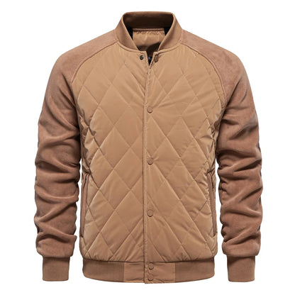 Ethan Cole Fleece Bomber Jacket