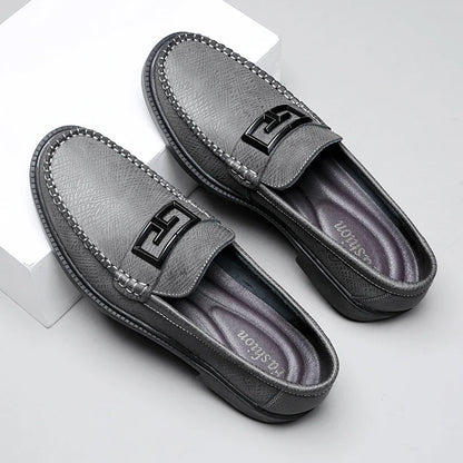 Logan Pierce Textured Leather Loafer