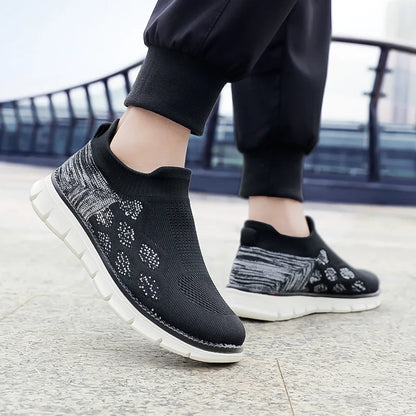 Logan Pierce Knit Sneakers