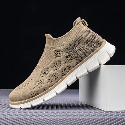Logan Pierce Knit Sneakers