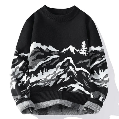 Jack Harrington Landscape Wool Sweater