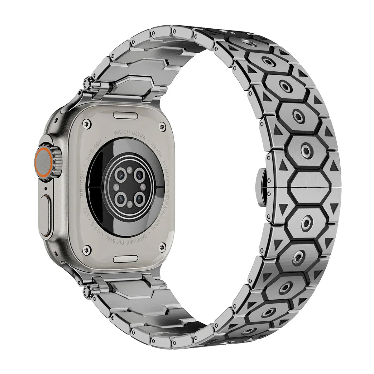 CLAIRS TITANIUM APPLE WATCH BAND