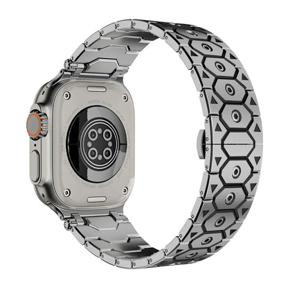 CLAIRS TITANIUM APPLE WATCH BAND