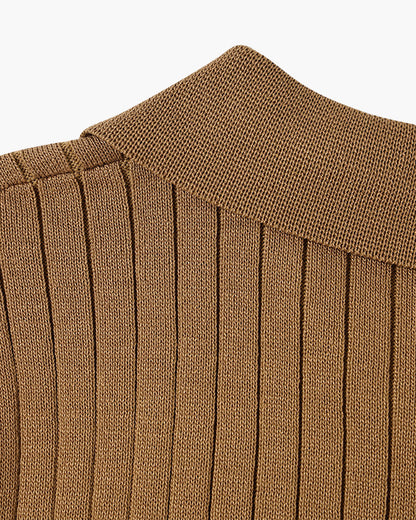 LANGFORD Knitted Polo Shirt