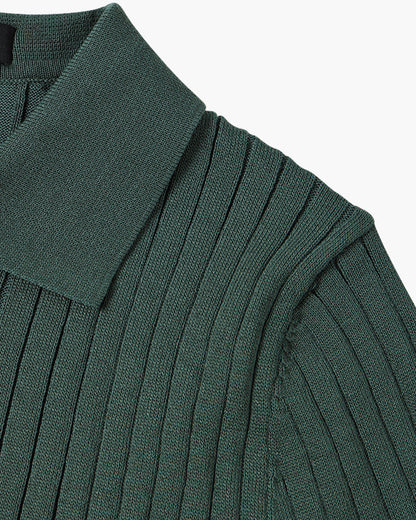 LANGFORD Knitted Polo Shirt