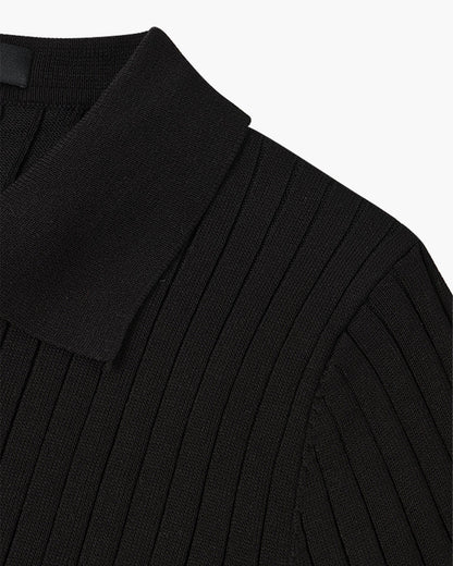 LANGFORD Knitted Polo Shirt